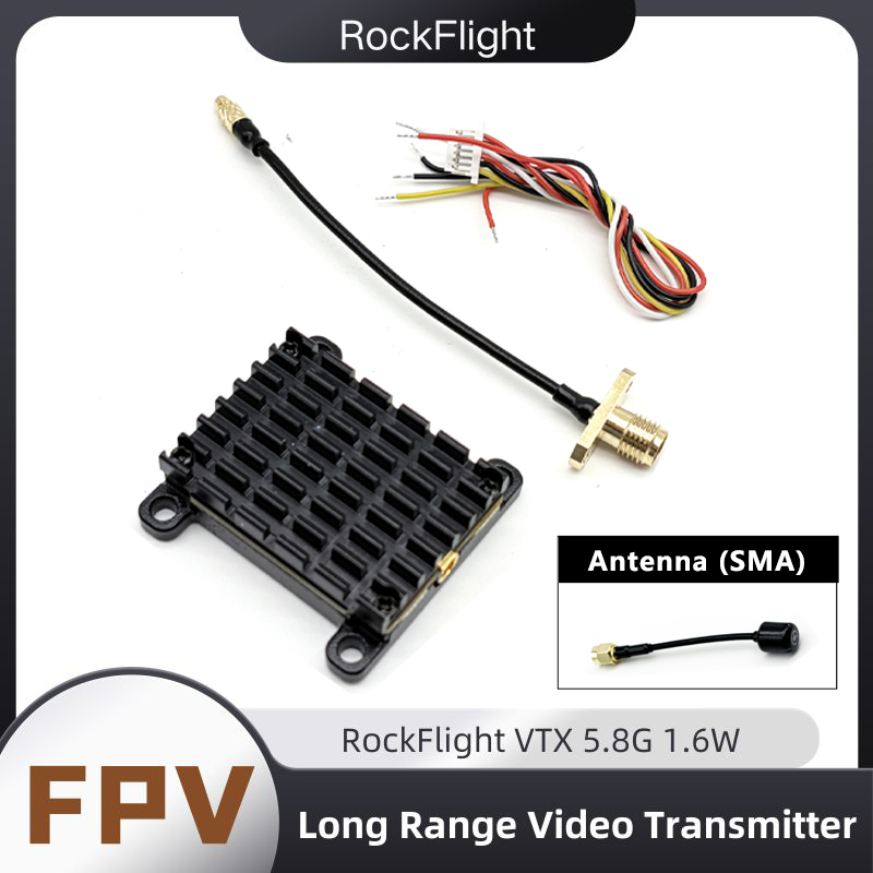 Fpv Drone Vtx - RockFlight TX663 VTX 5.8G 48CH PitMode25mW/200mW/1000mW/1600mW出力