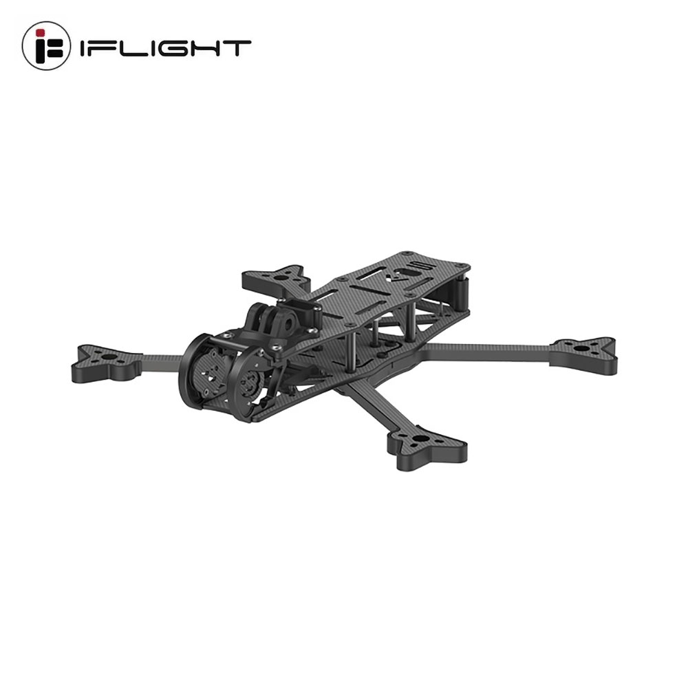 Fpv Drone Kit - IFlight AOS 5 V5.1 FPVフレームキット。6mmアーム、228mmホイールベース。O3、O4エアユニット、Vista HDシステムに対応したクアッドコプターフレーム。RCドローン用。