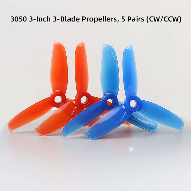 Fpv Drone Propeller - 3050 3インチプロペラ、5CW 5CCW（130/140ミニFPVドローン用）、1306 1406 1506モーター