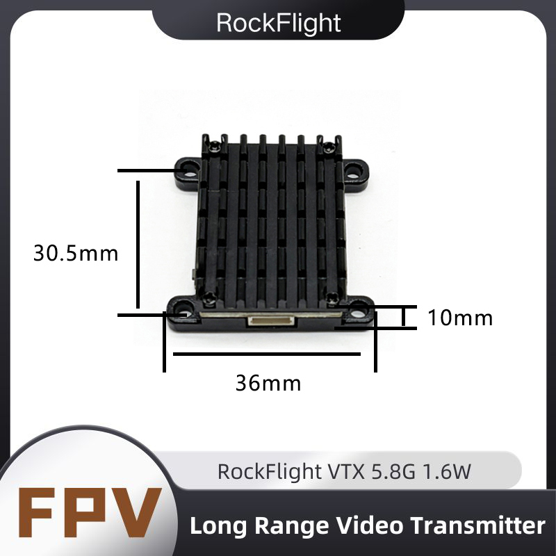 RockFlight TX663 VTX 5.8G 48CH - Fpv Drone Vtx のレビューと価格