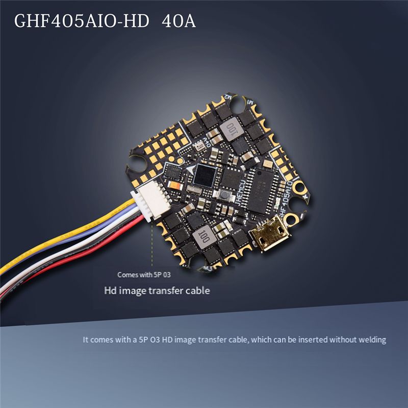 ABTI-GHF405AIO-HD 40A AIOフライトコ - Fpv Drone Flight Controller のレビューと価格