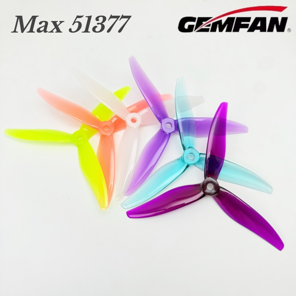 2ペア Gemfan Hurricane 51377 MAX - Fpv Drone Propeller のレビューと価格